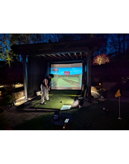 8x10 Portable Golf Simulator Screen