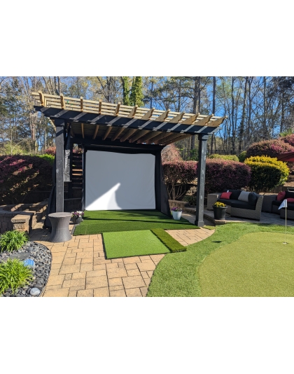 8x10 Portable Golf Simulator Screen