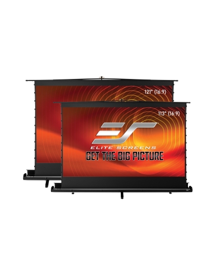 123-Inch ezCinema Tab-Tension CineGrey 4D Portable 16:9 Front Projection Screen