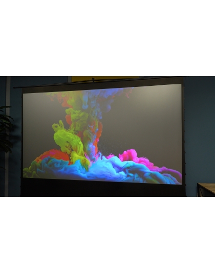 123-Inch ezCinema Tab-Tension CineGrey 4D Portable 16:9 Front Projection Screen