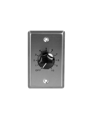 10W 70-25V Mono Attenuator withWallplate