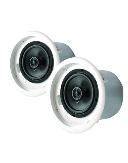 6.5" Metal Backcan Speakers Pair