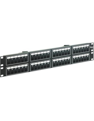 PATCH PANEL,F TELCO,8P4C,48-PORT,2RM
