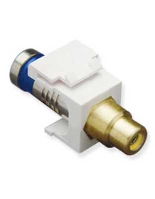 MODULE, CRIMP, RCA, RG6Q, YL INS, WHITE