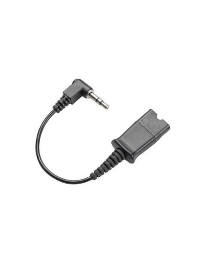 CABLE ASSY, 3.5mm, RIGHT ANGLE PLUG, QD