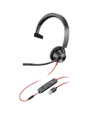 BLACKWIRE 3315 USB-A SINGLE EAR