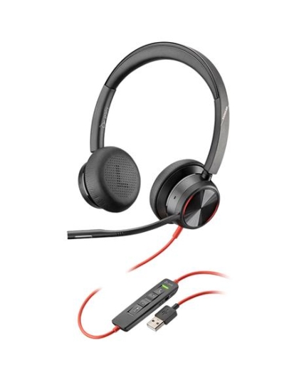 BLACKWIRE 8225, USB-A DUAL EAR