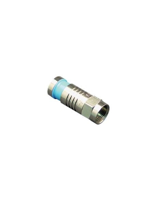 CONNECTOR, F-TYPE, RG6Q, 100PK