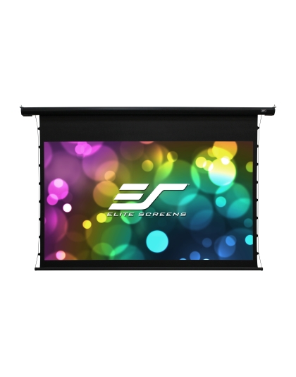 180-Inch Saker Tab-Tension Plus Series Electric 16:9 Front Projection Screen
