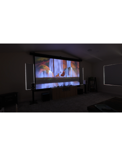 135-Inch CineTension 3 Series Electric Wall/Ceiling Tab-Tension 16:9 Front Projection Screen