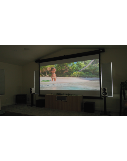 135-Inch CineTension 3 Series Electric Wall/Ceiling Tab-Tension 16:9 Front Projection Screen