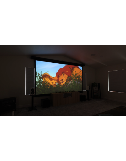 135-Inch CineTension 3 Series Electric Wall/Ceiling Tab-Tension 16:9 Front Projection Screen