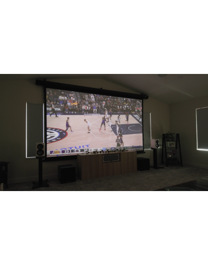 135-Inch CineTension 3 Series Electric Wall/Ceiling Tab-Tension 16:9 Front Projection Screen