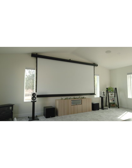 135-Inch CineTension 3 Series Electric Wall/Ceiling Tab-Tension 16:9 Front Projection Screen