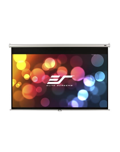 100-Inch Manual Series Manual 16:9 Front Projection Screen