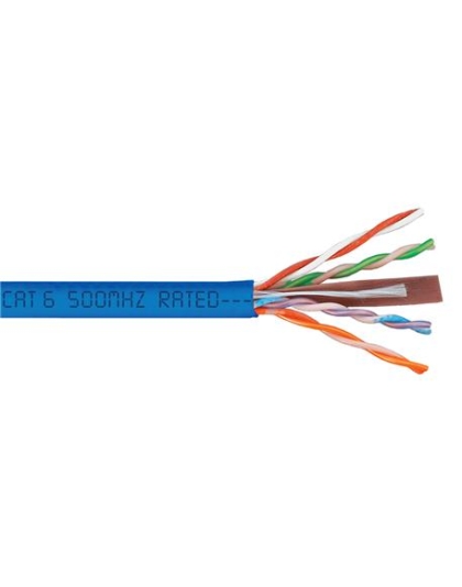 CMP CAT6 PLENUM VALUE LINE 500 MHz Blue