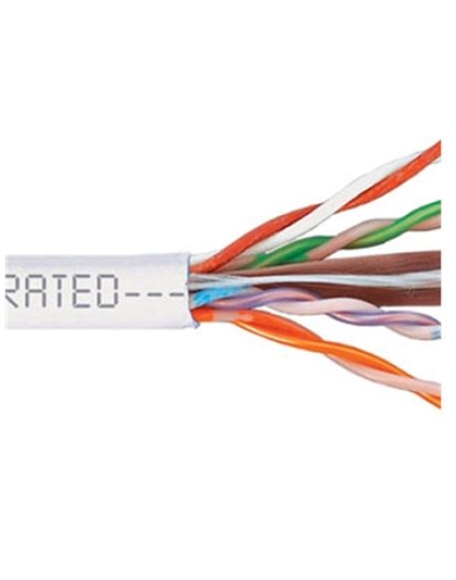 CMP CAT6 PLENUM VALUE LINE 500 MHz WHITE