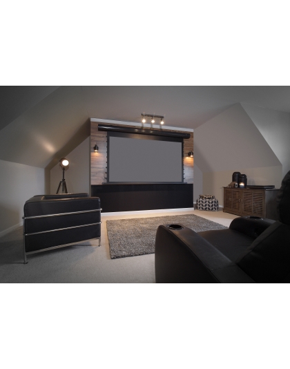 106-Inch Starling Tab-Tension 2 CineGrey 5D Series Electric Ceiling/Ambient Light Rejecting 16:9 Front Projection Screen
