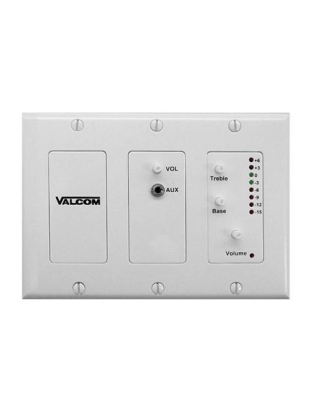 In-wall audio mixer