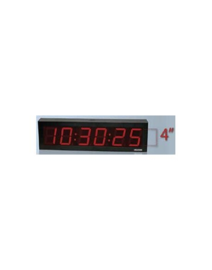 IP PoE 6 Digit, 4 inch Digital Clock, Do