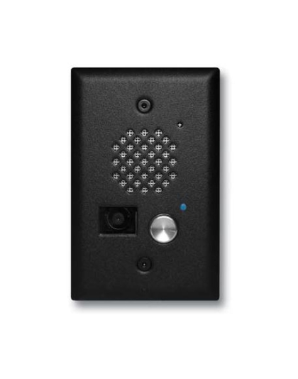 Video Entry Phone-Black with Enhanced Weather Protection
