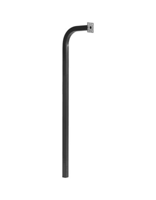 Black Gooseneck Pedestal