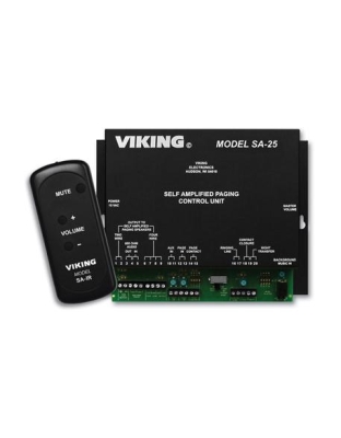 Self Amplified Paging System Control