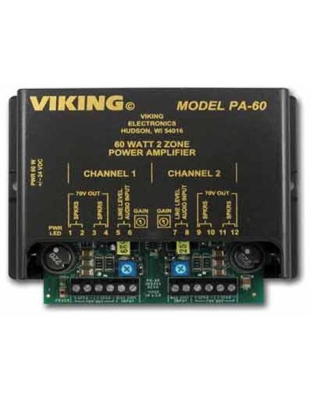 60W Compact Two Zone Amplifier