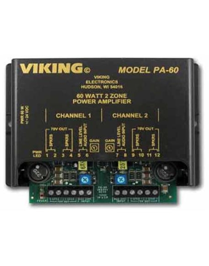 60W Compact Two Zone Amplifier