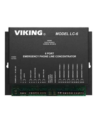 6 Port Line Concentrator for Emergency