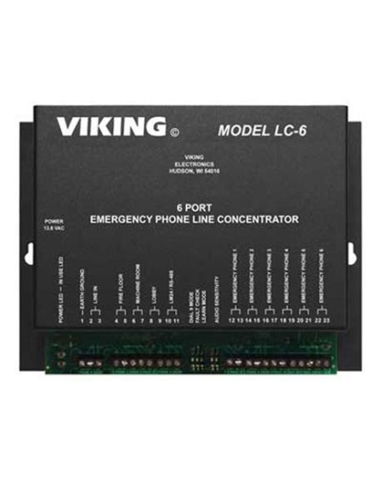 6 Port Line Concentrator for Emergency