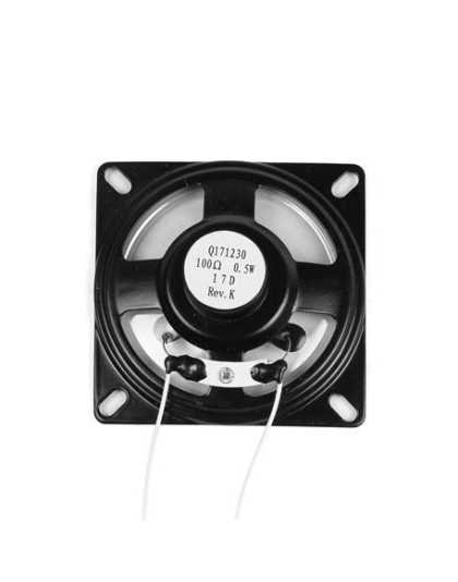 Square 100 ohm speaker 26 guage wires