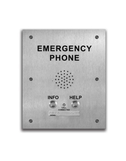 VoIP 2 Button Emergency Phone