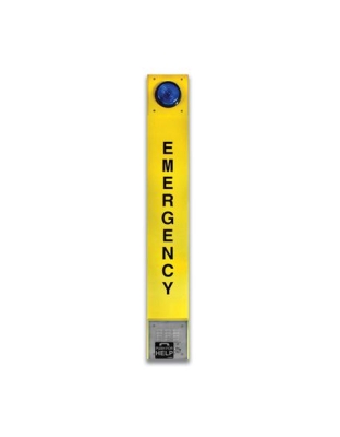 VoIP Yellow Emergency Tower Phone