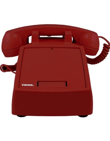 Classic VoIP Desk Phone Auto Dialer Red