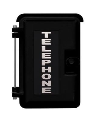 Weatherproof Box Black 9in x 12in