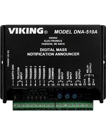 Digital Mass Notification Announcer