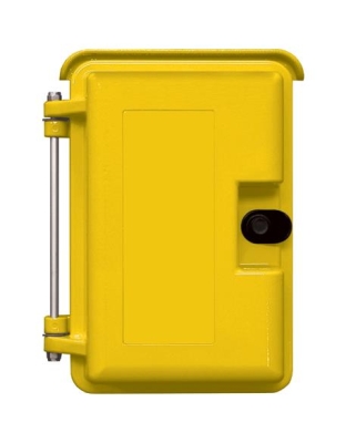 Weatherproof Box Yellow 9in x 12in