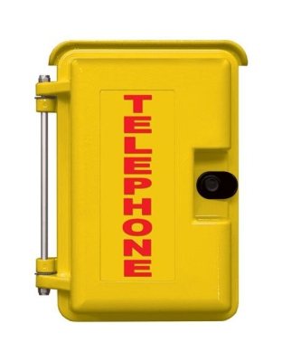 Weatherproof Box Yellow 9in x 12in
