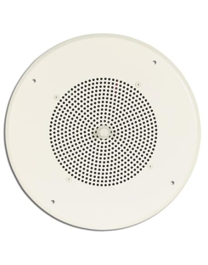Speaker with Bright White Grille
