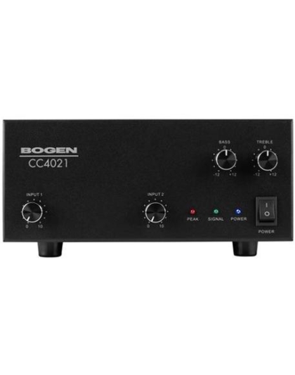 AMPLIFER,40W,2 INPTS 1 P/LEVEL