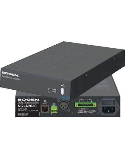 YQUIST 2-CH. x 60w 1u AUDIO POWER AMP