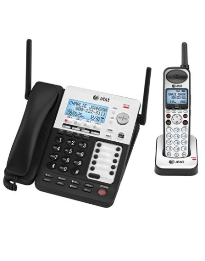 SynJ 4-Line Corded/Cordless SMB