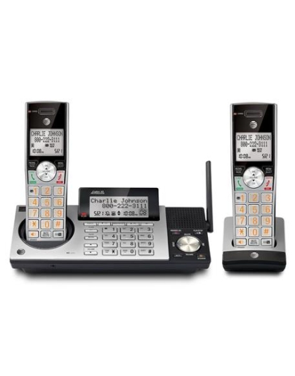 2 handset answering system w/dual CID