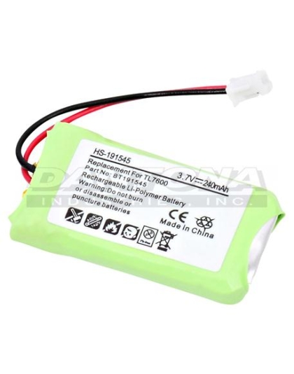 Battery for ATT-TL7600 Headsets
