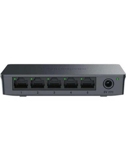 Layer 2 Unmanaged Switch, 5x GigE, Plast