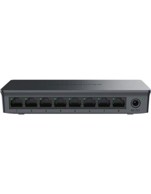 Layer 2 Unmanaged Switch, 8 x GigE, Plas