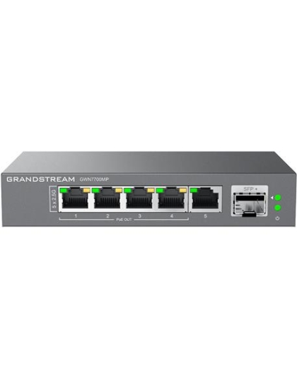 Unmanaged 2.5 MultiGigabit Switch with 5