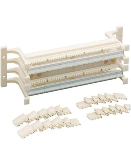 110 WIRING BLOCK W/ FT KIT, 100-PAIR, 5e