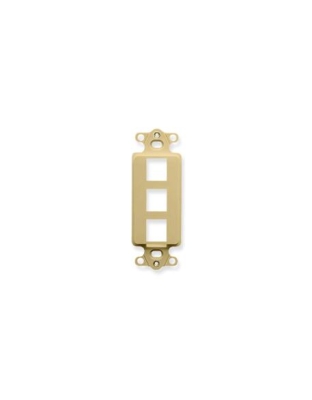 INSERT, DECOREX, 3-PORT, IVORY